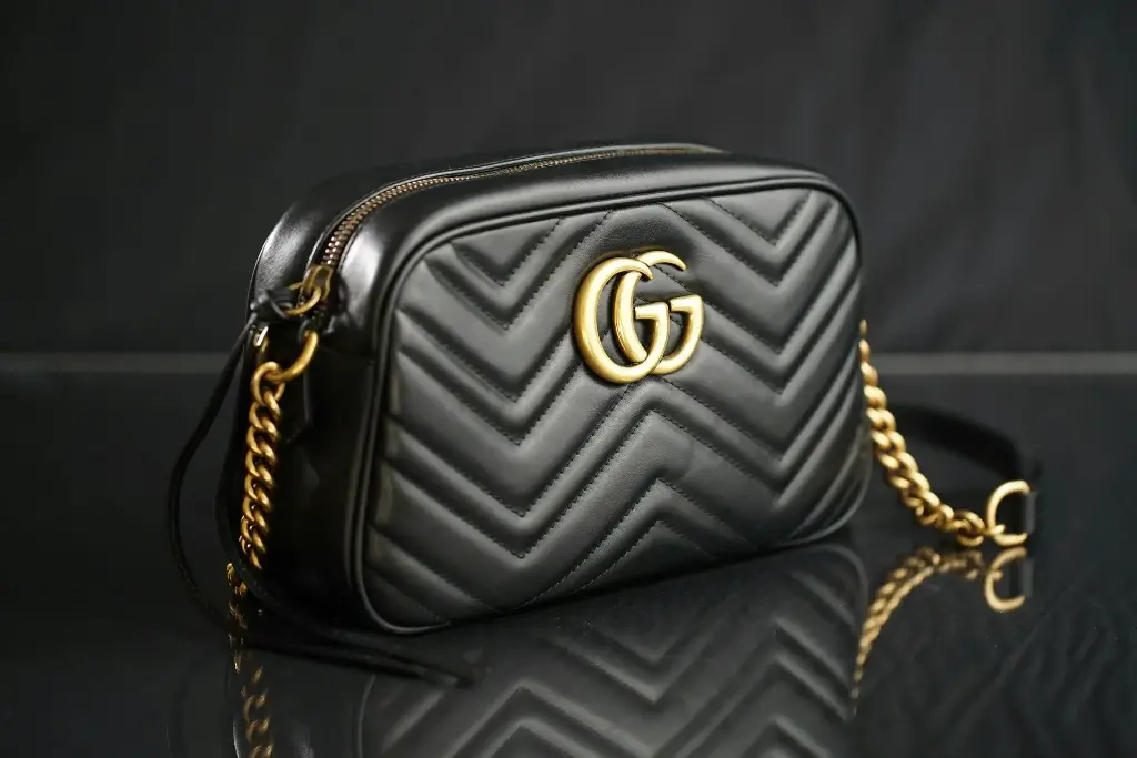 Faux Leather Shoulder Bag