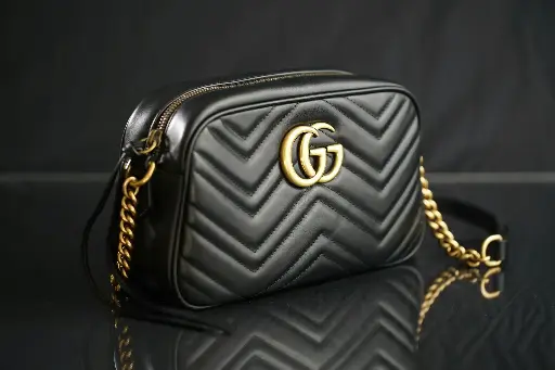 Faux Leather Shoulder Bag