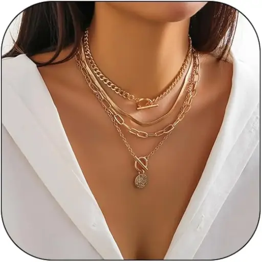 Layered Gold Necklace