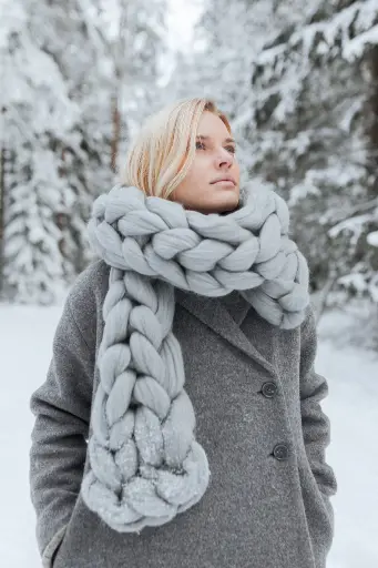 Winter Knit Scarf